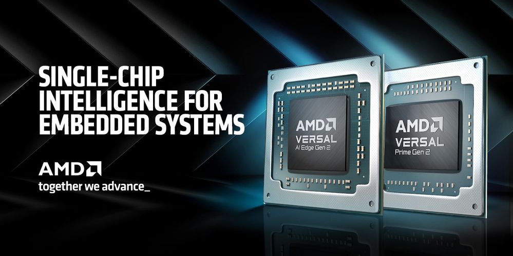 AMD Enables Single-Chip Intelligence for AI-Driven Embedded Systems with 2nd Gen Versal Devices